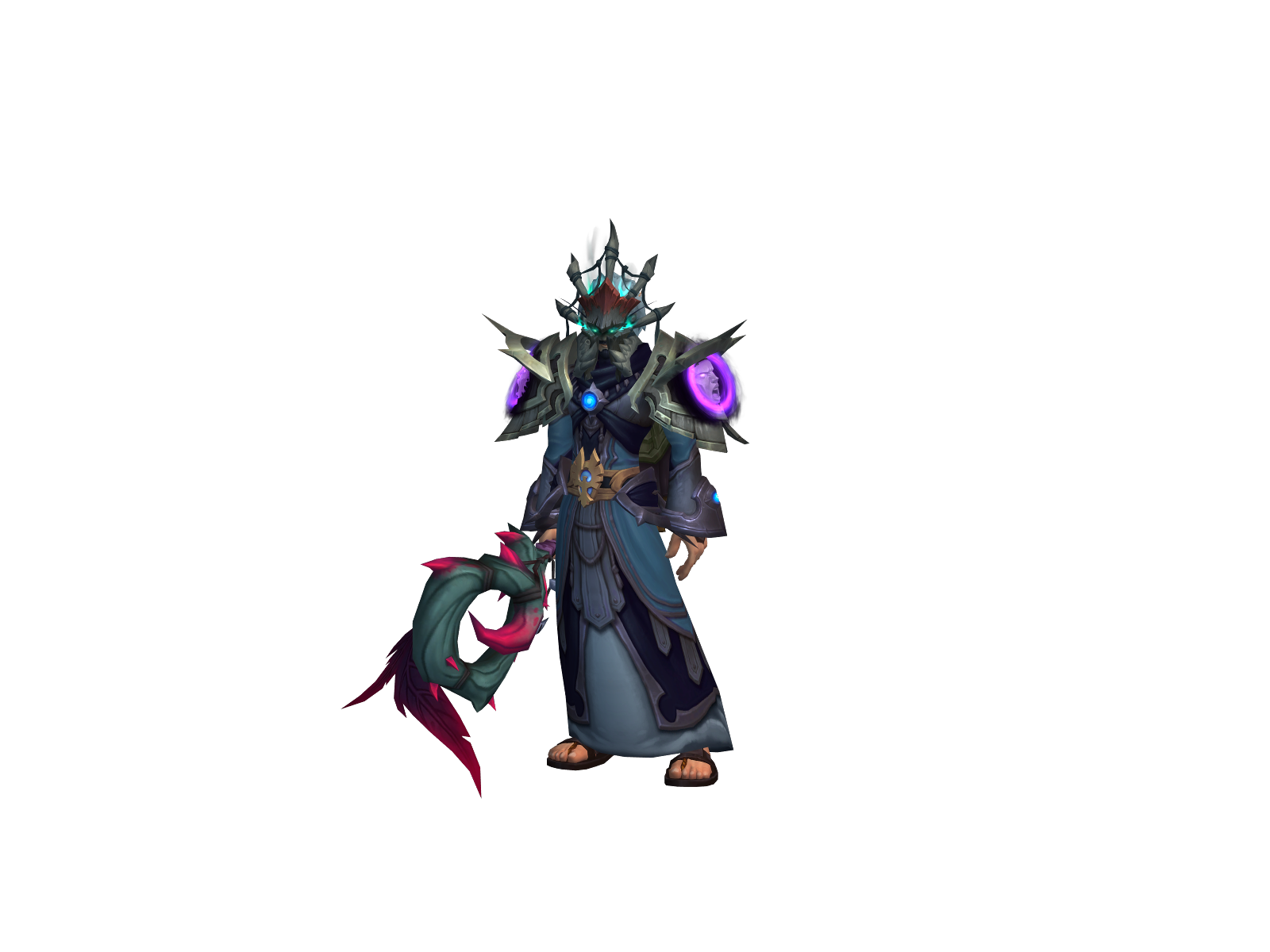 Theago 3D character render