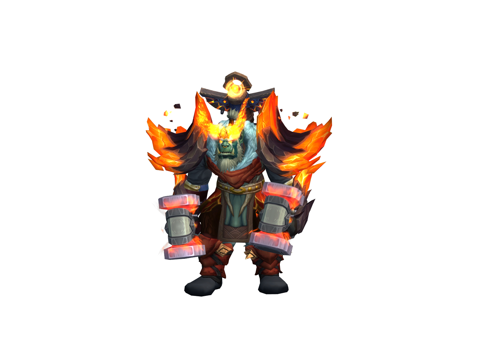 Glizzypack 3D character render