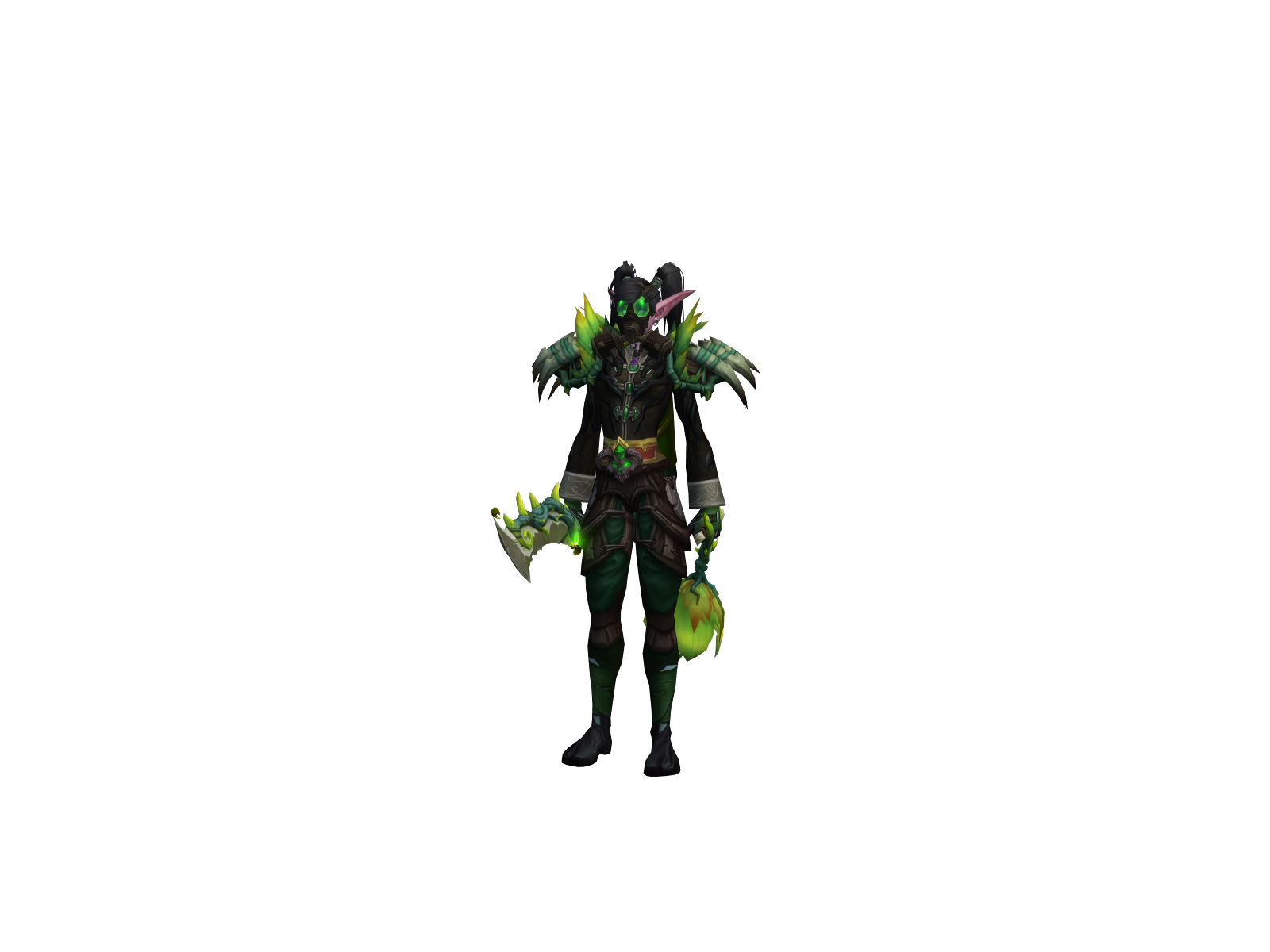 Treebird 3D character render