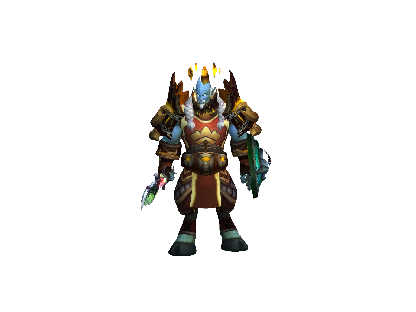 Shamay 3D character render