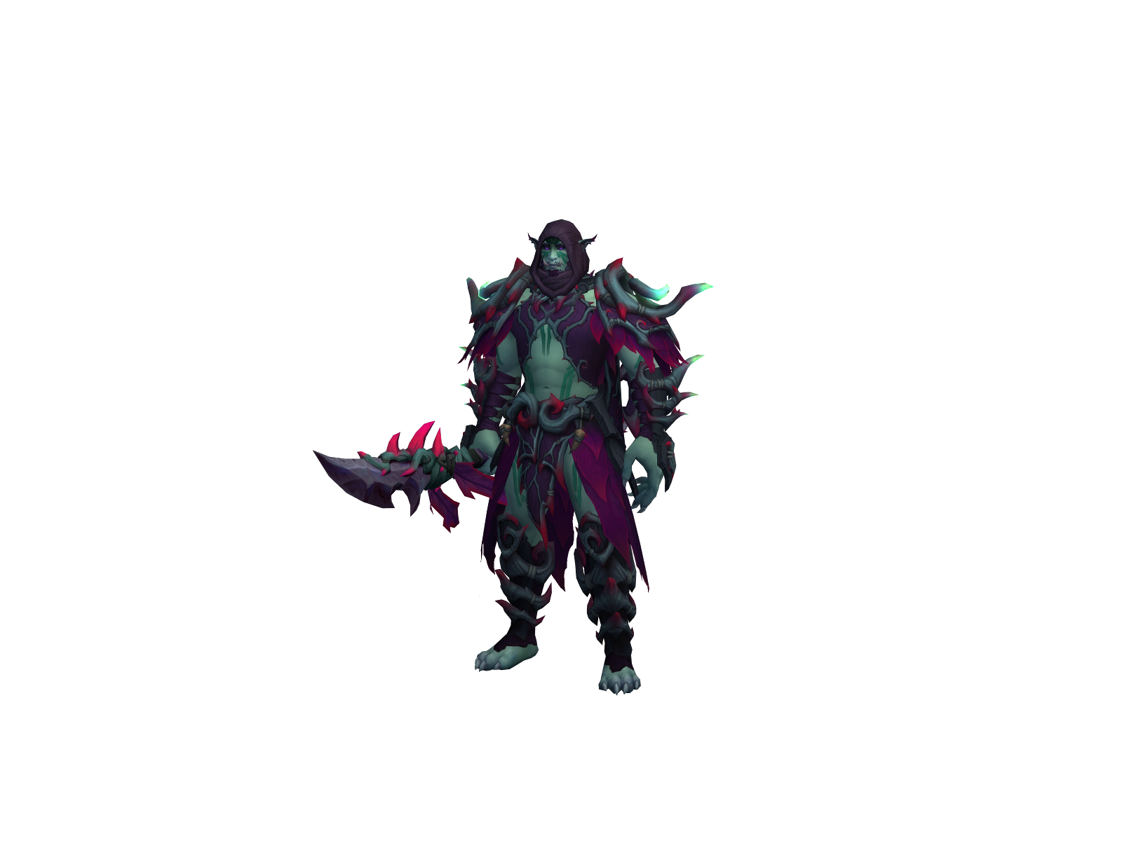Malomao 3D character render