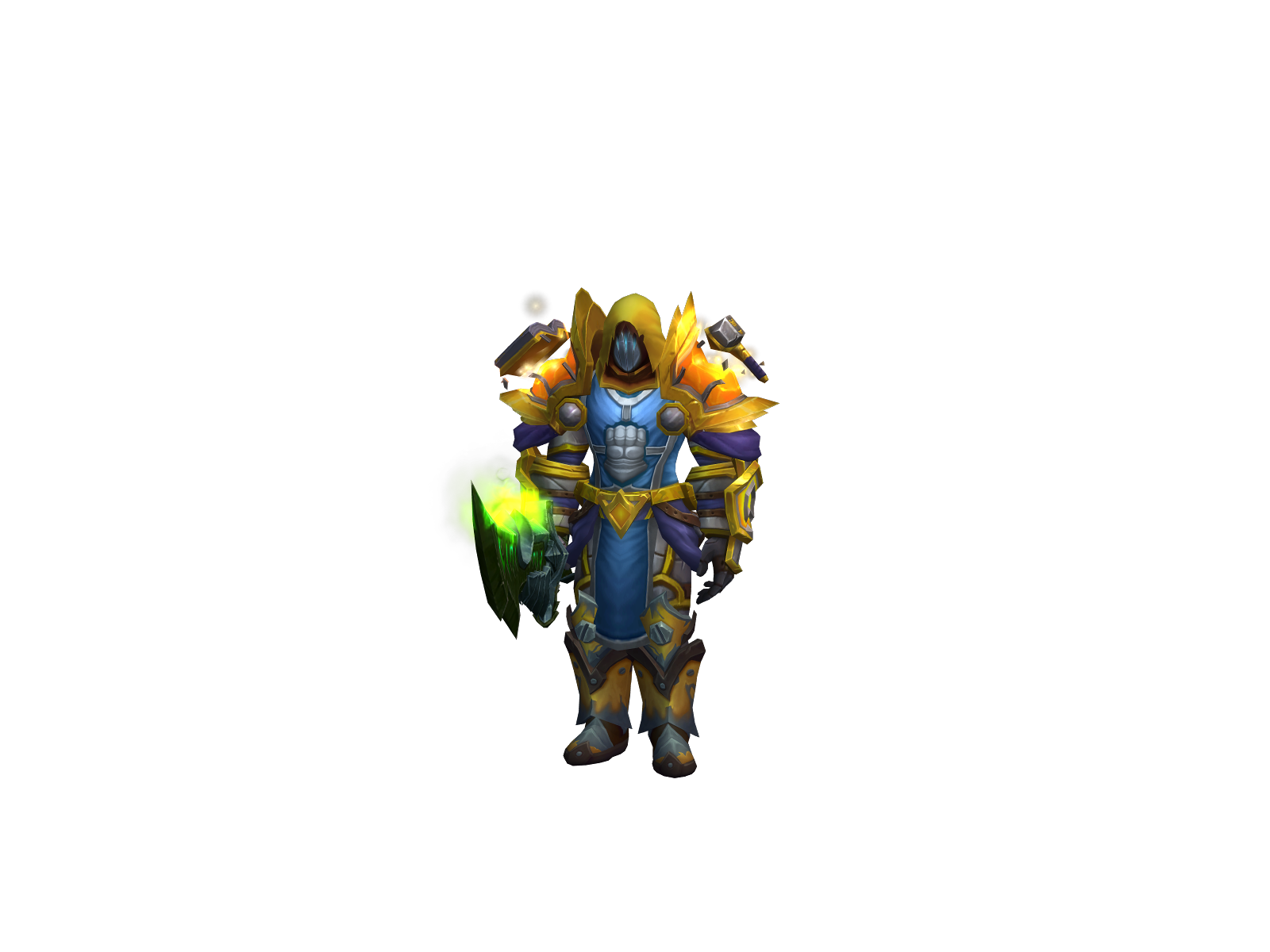 Rashbringer 3D character render