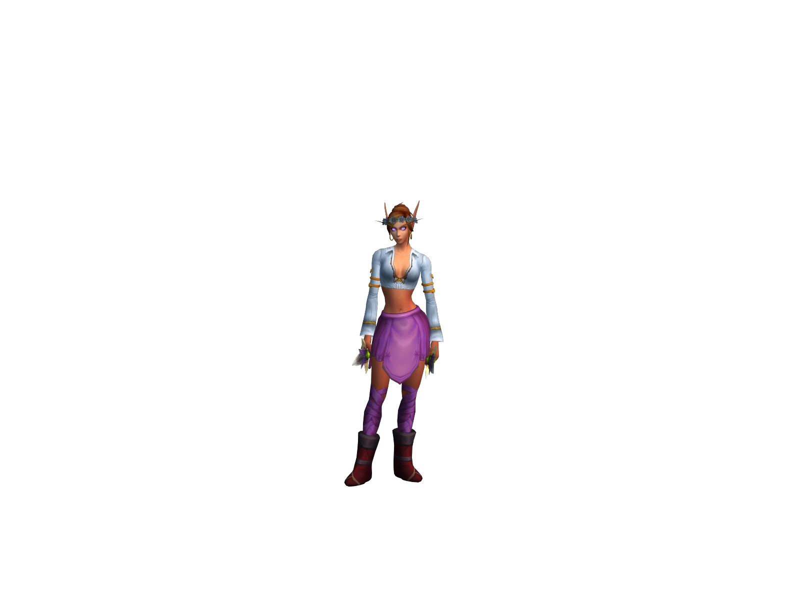 Arowèn 3D character render