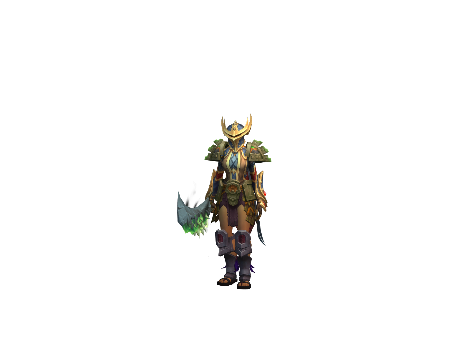 Chaachii 3D character render