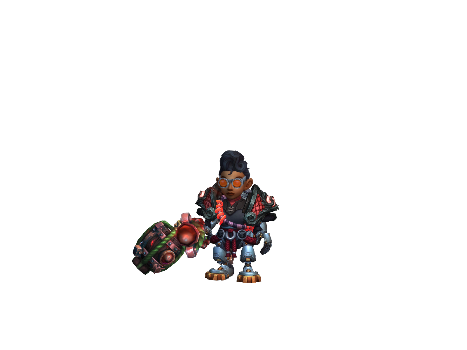 Krisey 3D character render