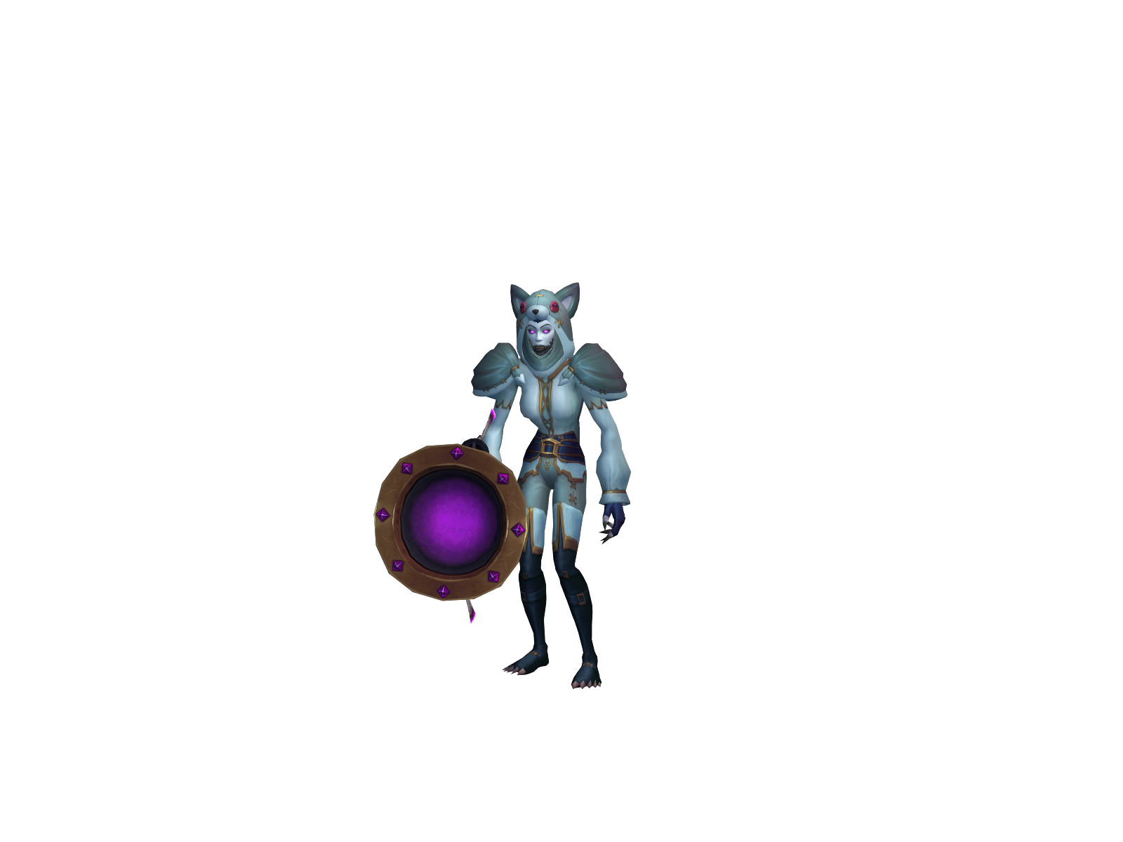 Illisaria 3D character render