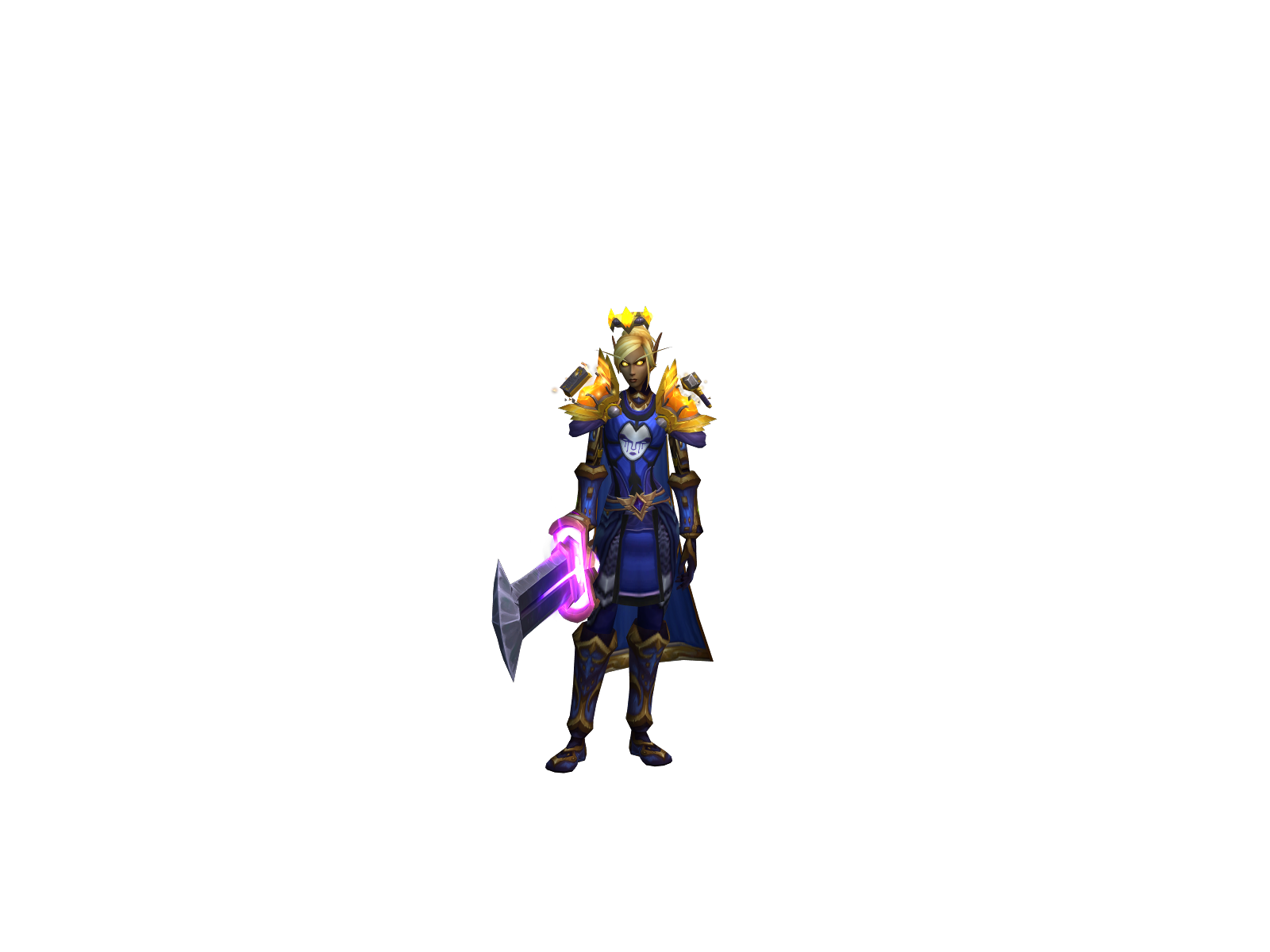 Cloaxy 3D character render