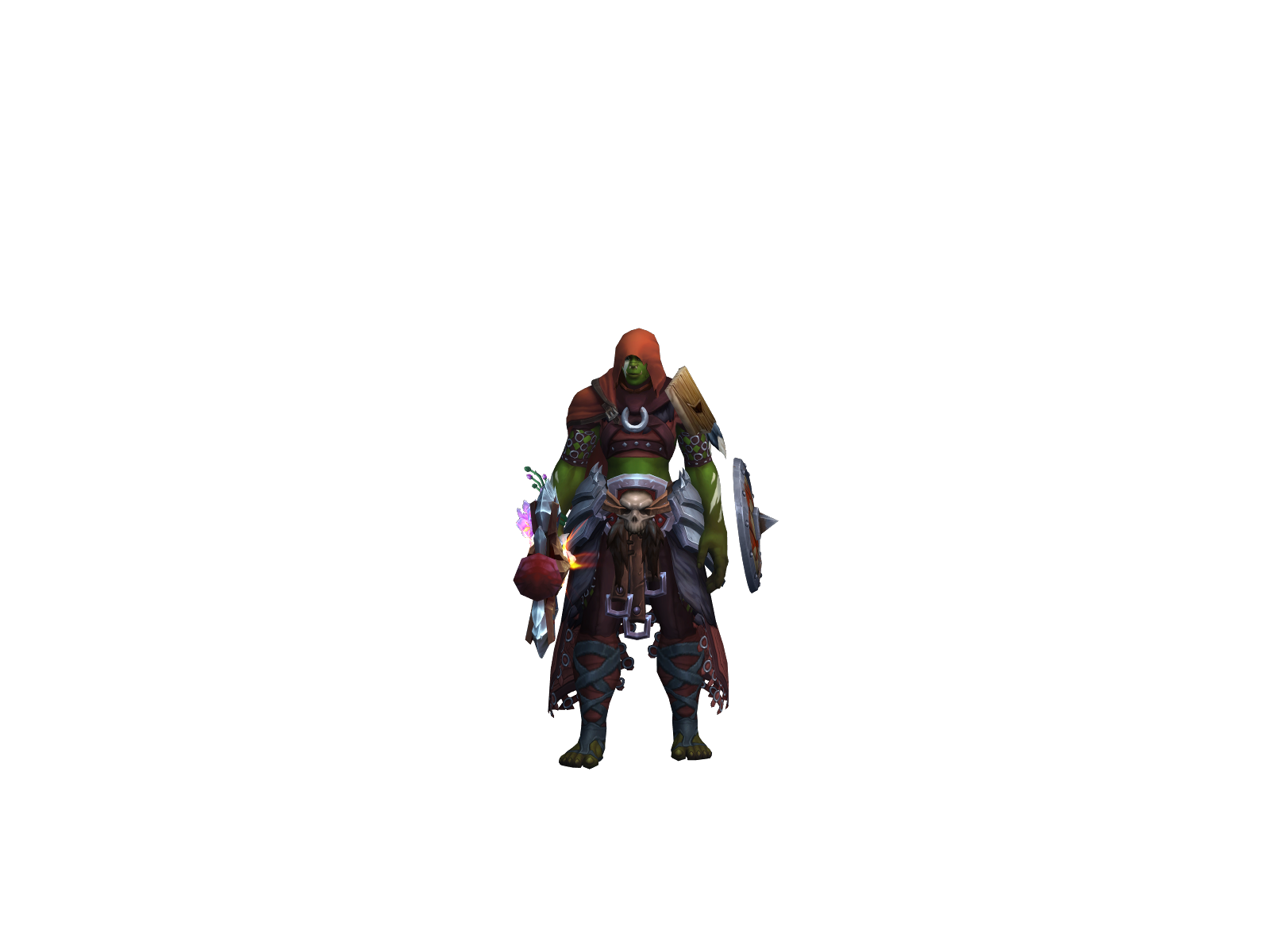 Bizzarro 3D character render