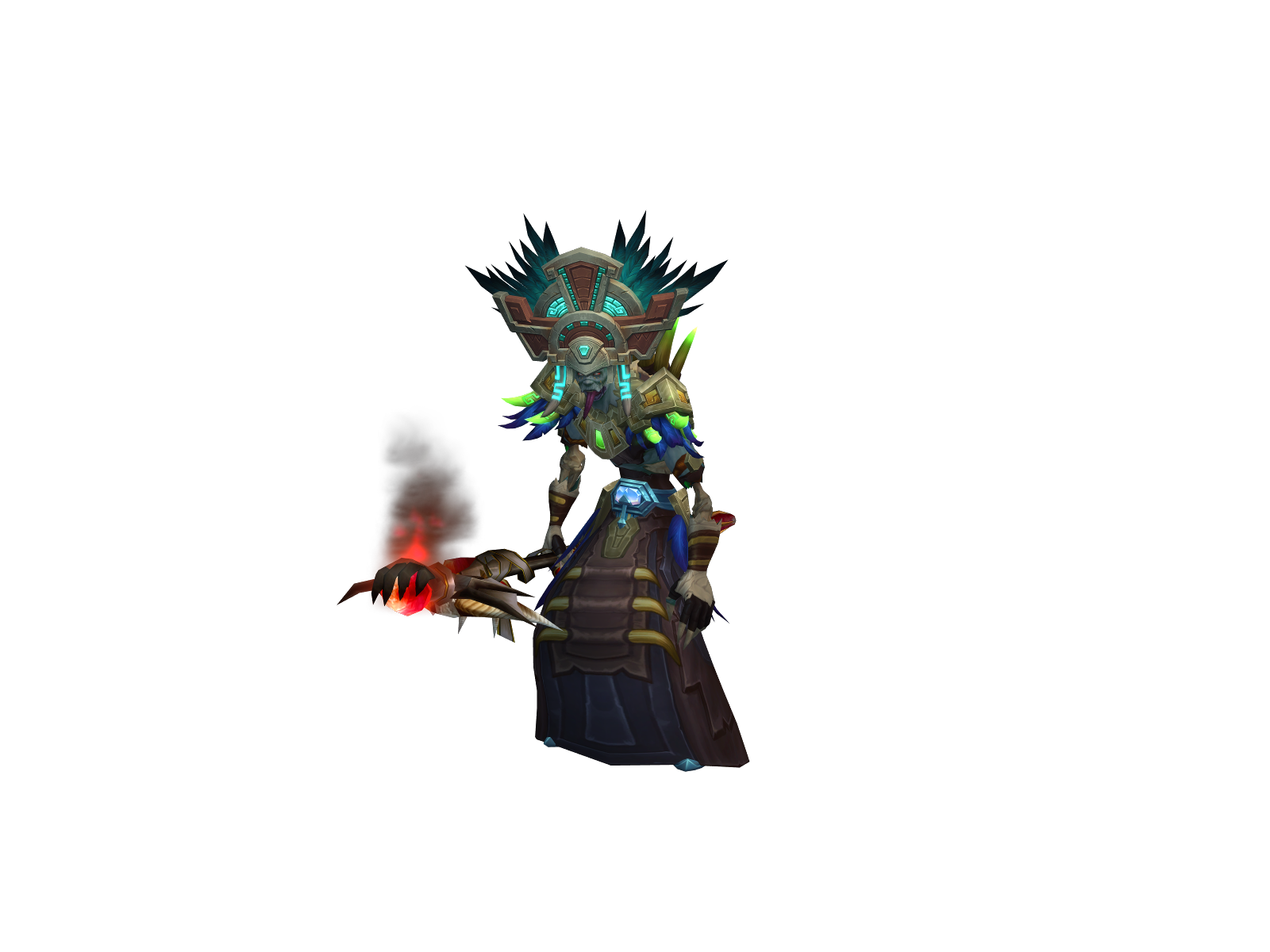 Soappriest 3D character render