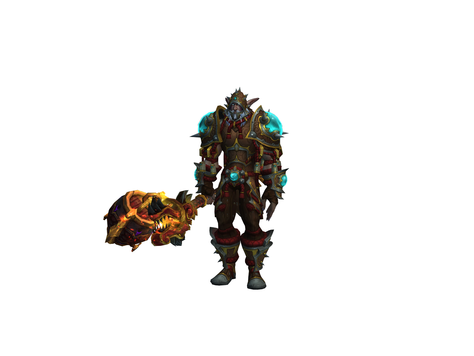 Krayzebrew 3D character render