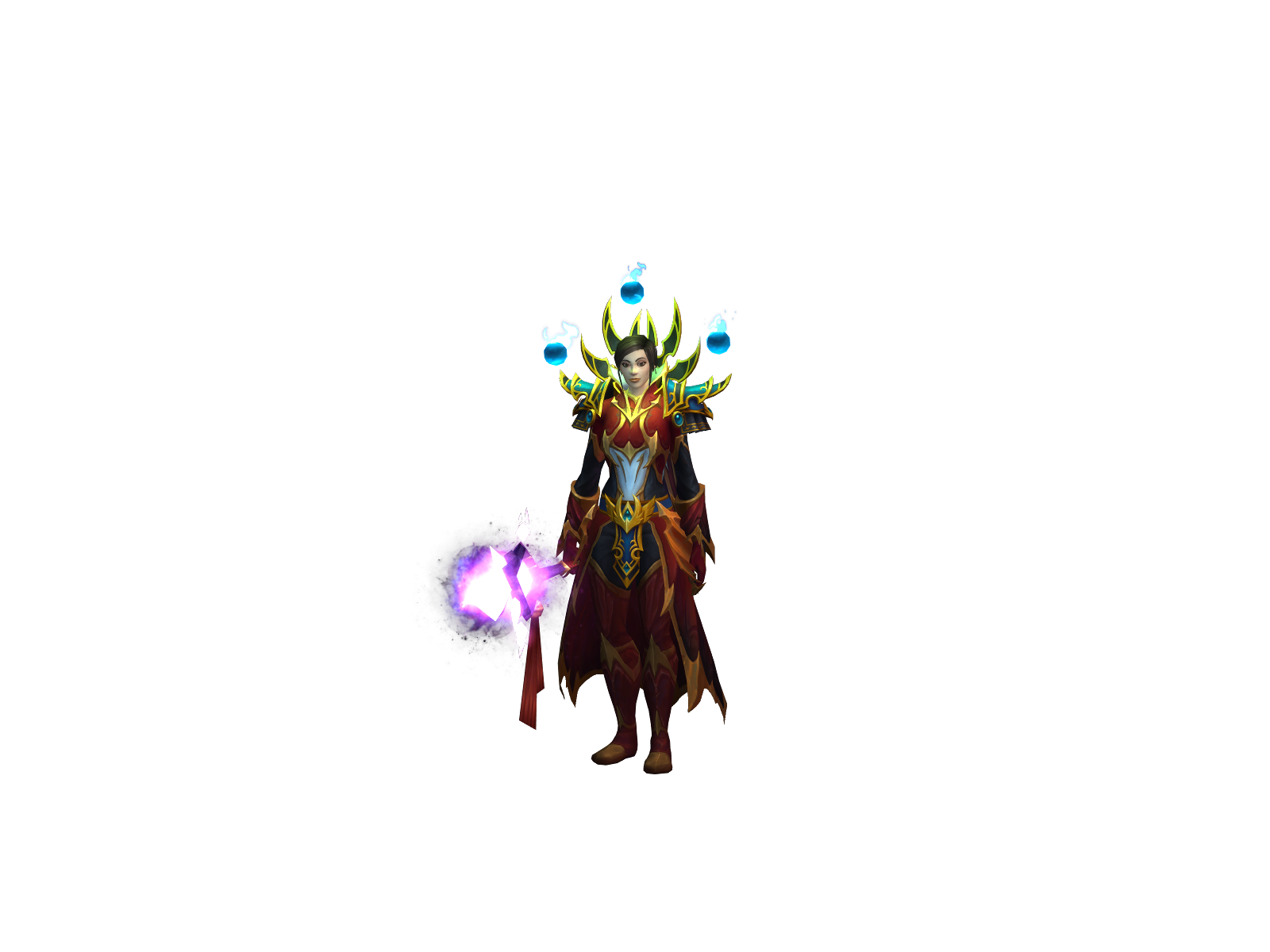 Calellis 3D character render
