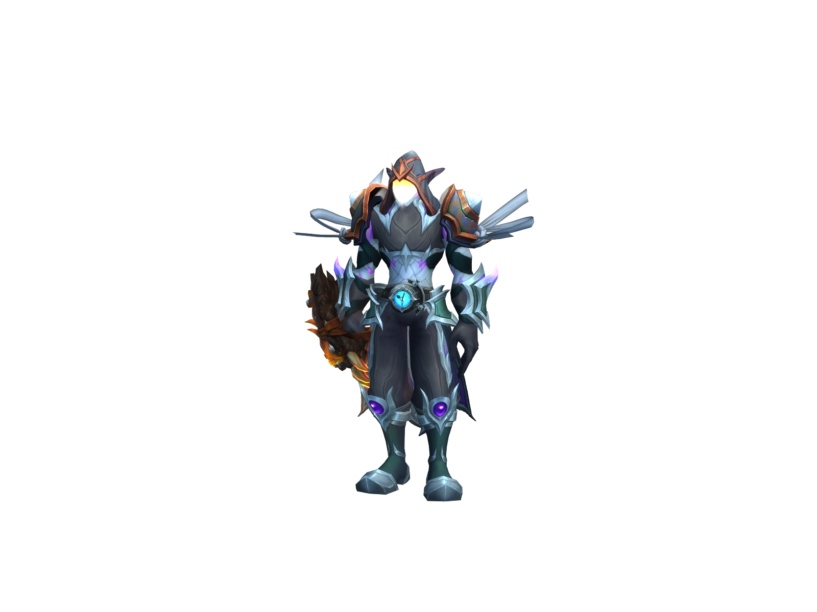 Exvent 3D character render