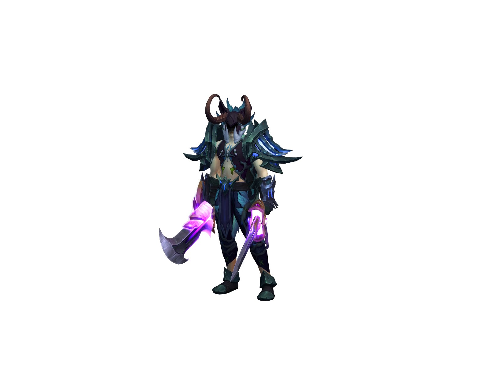 Ryujjin 3D character render