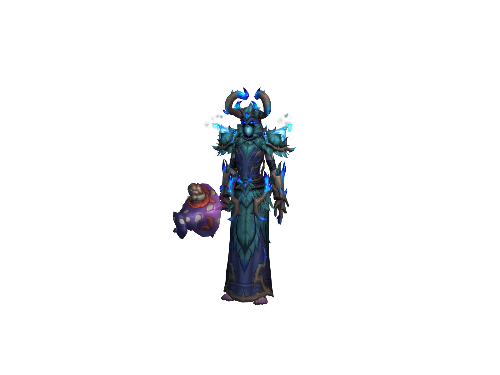 Rubbershank 3D character render