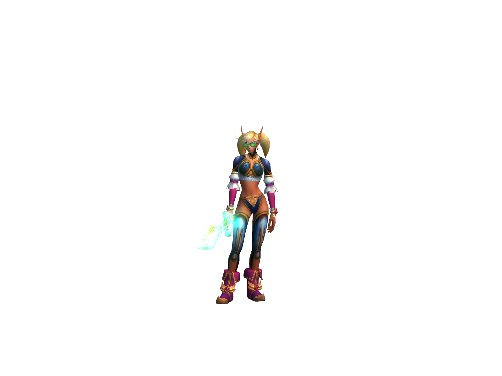 Harleyquìnn 3D character render