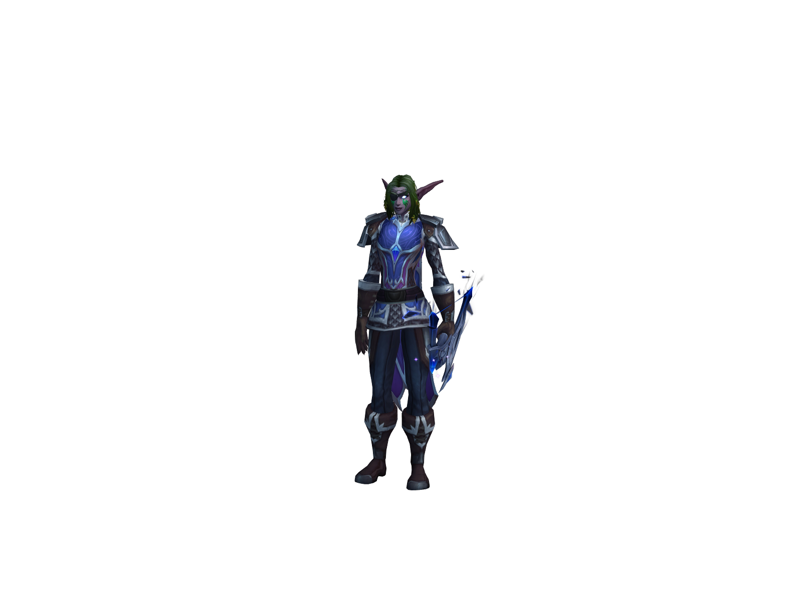 Sylris 3D character render
