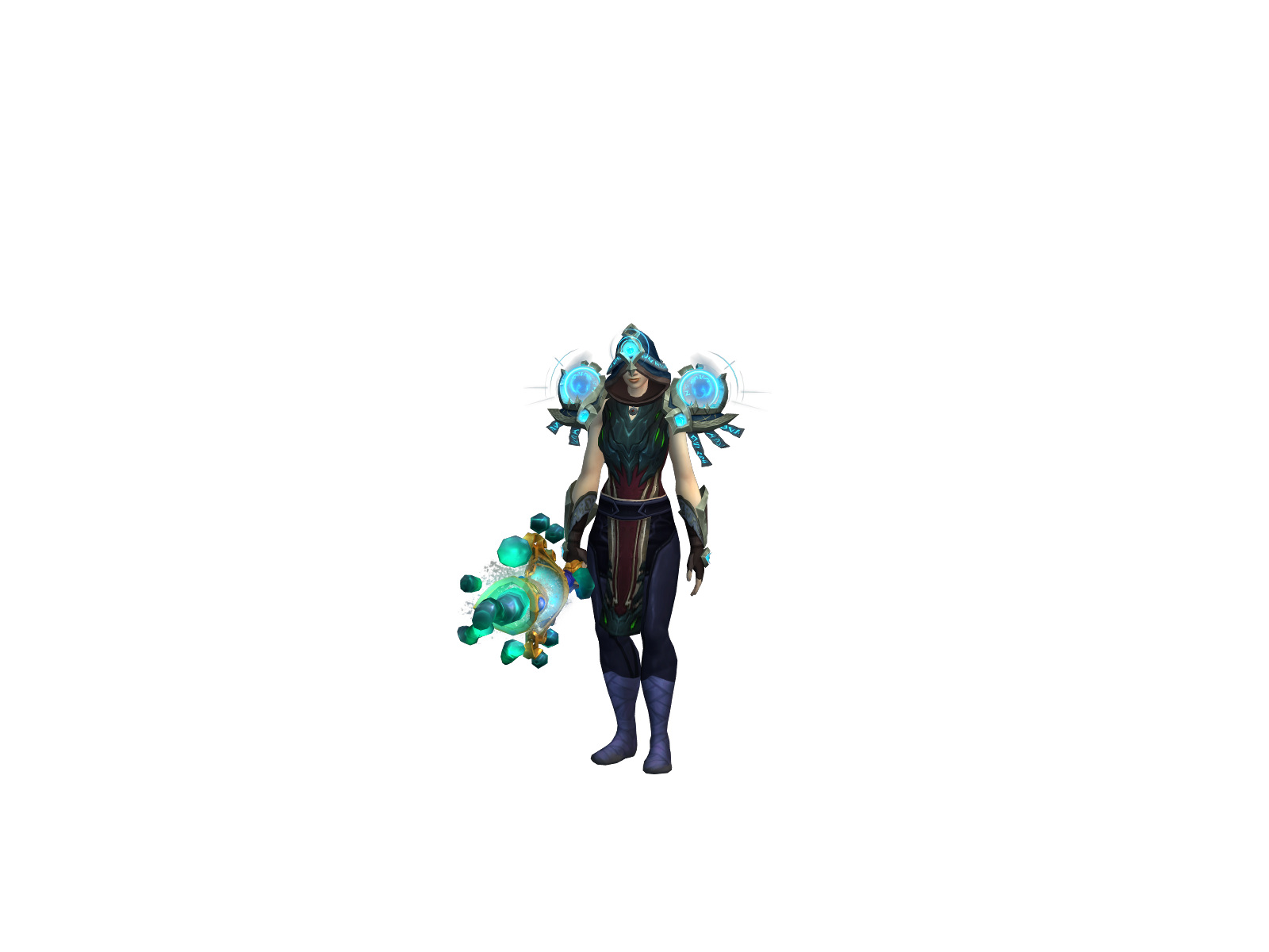 Frosbyte 3D character render