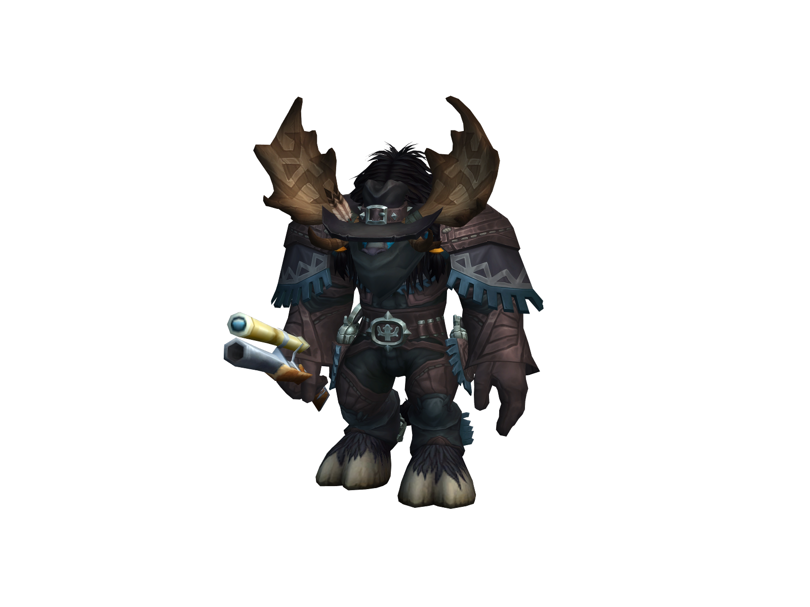 Hunteezy 3D character render