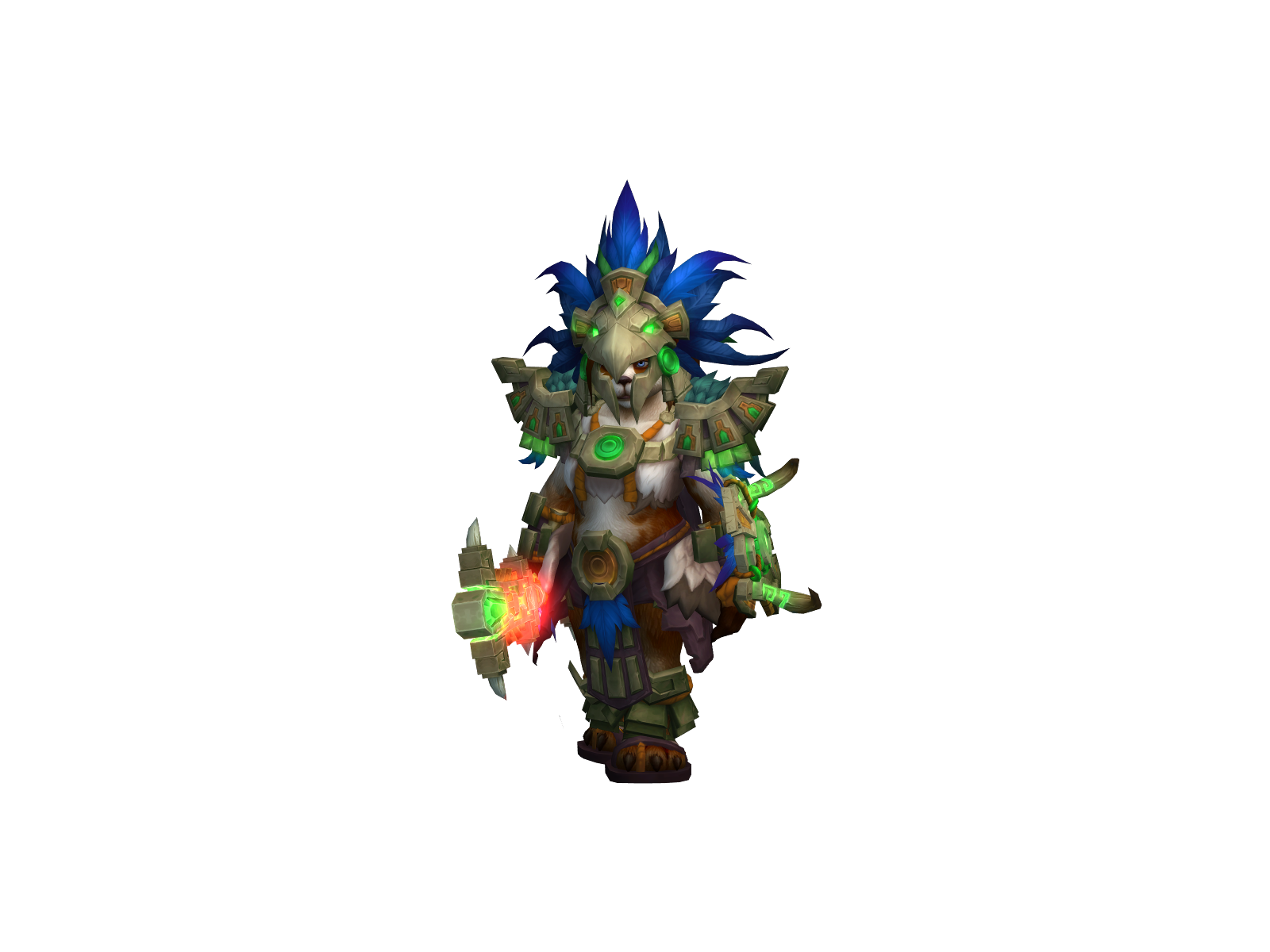Krenhanced 3D character render