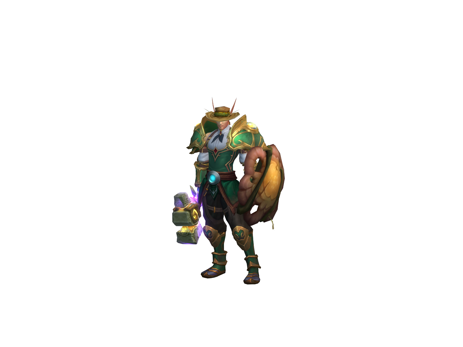 Jecka 3D character render