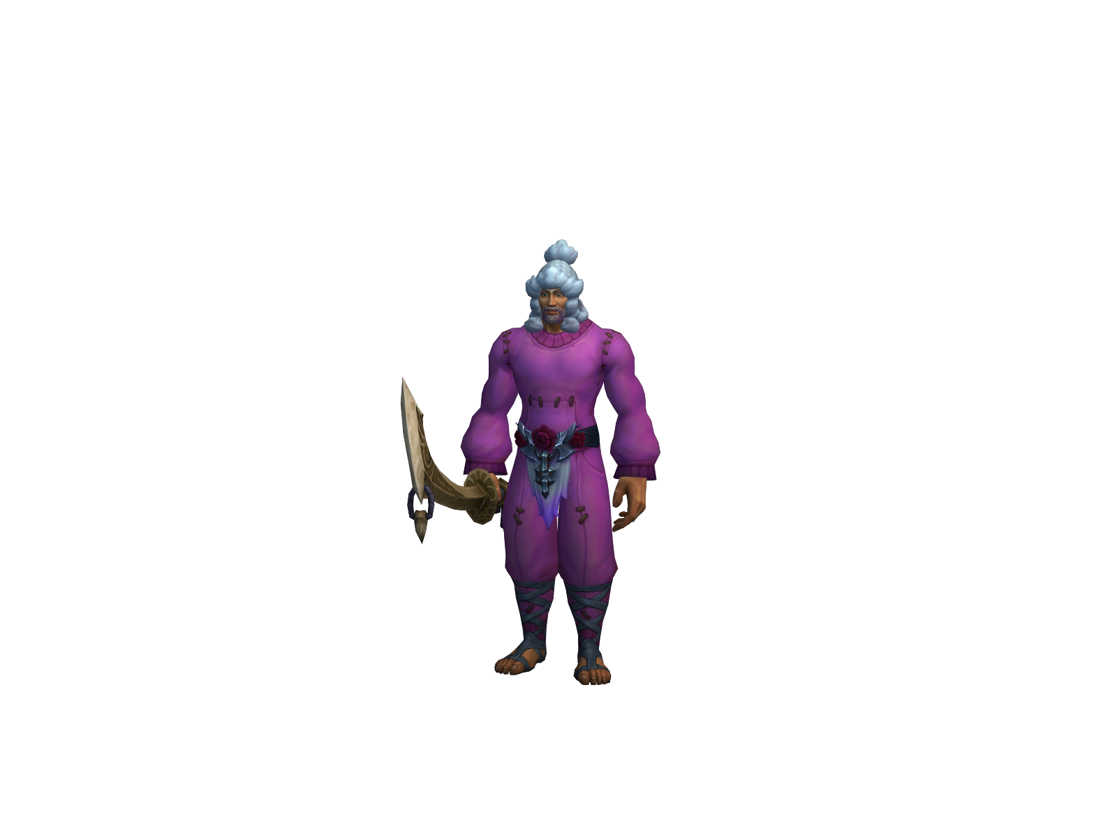 Itchshart 3D character render