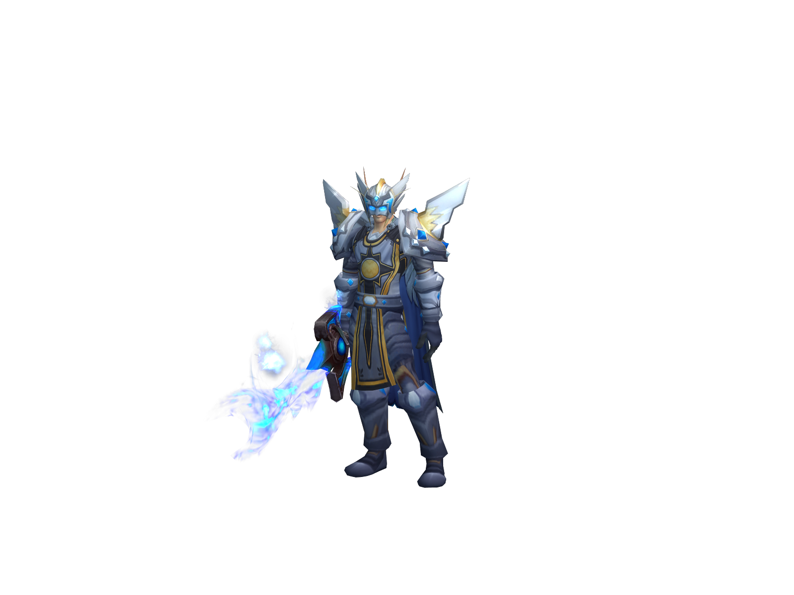 Malorian 3D character render