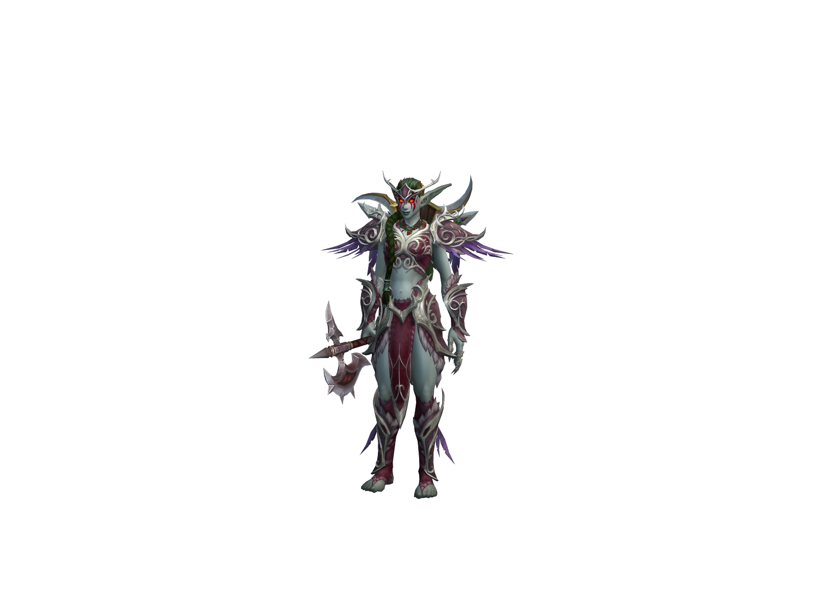Booming 3D character render