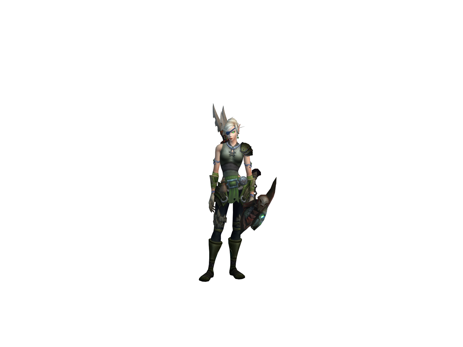 Aviiendha 3D character render