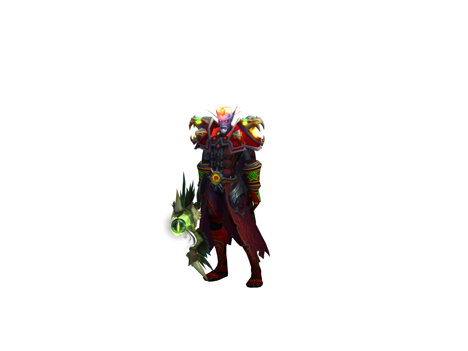 Whiskeyman 3D character render