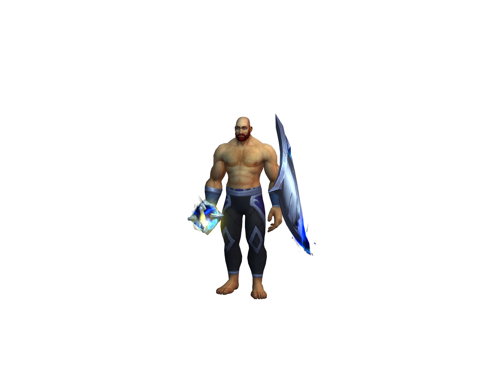 Ggivverr 3D character render