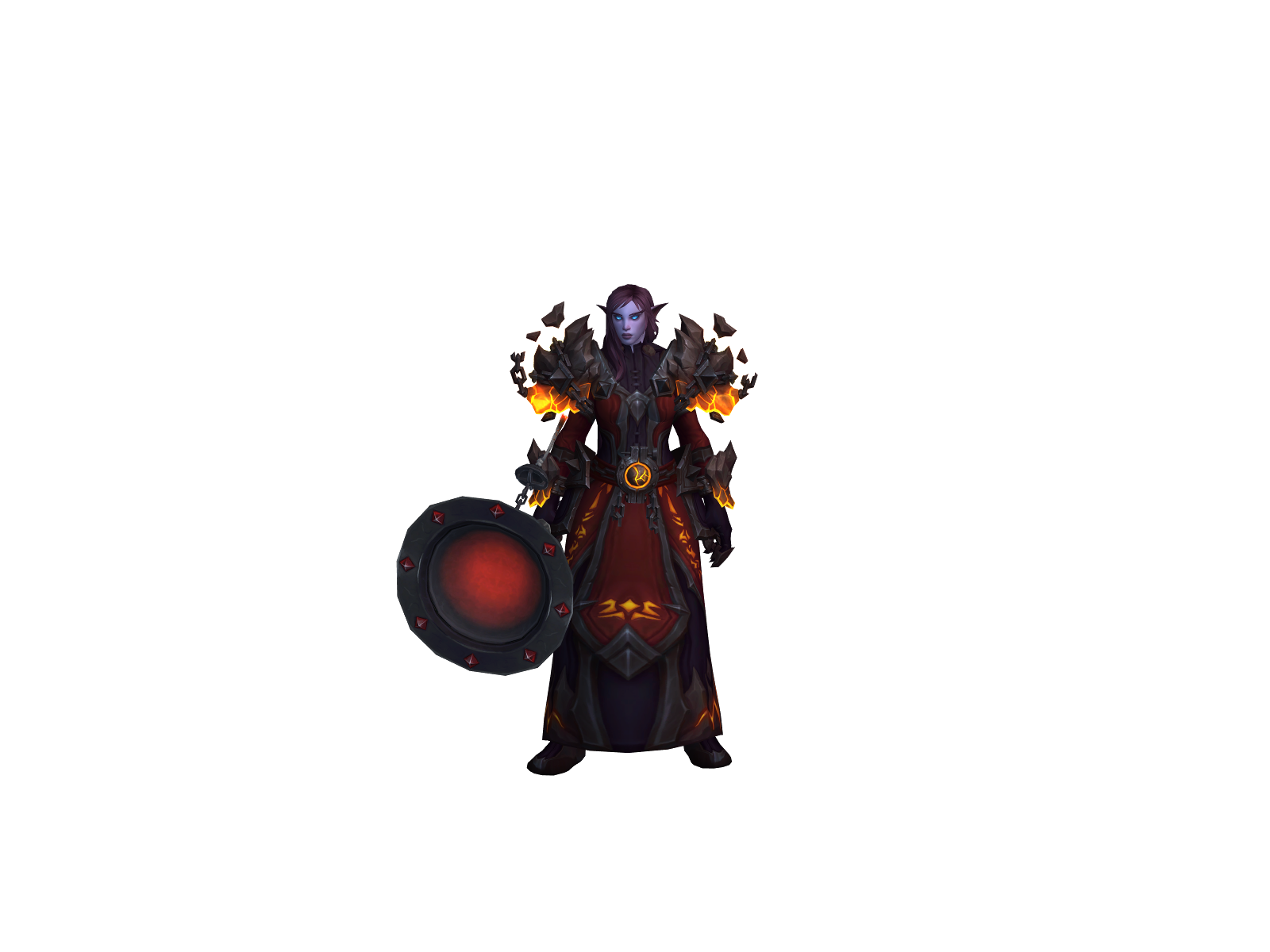 Rhyfel 3D character render
