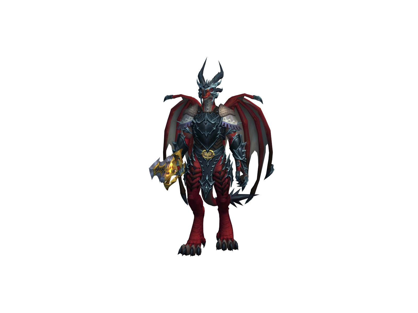 Dragonbeardx 3D character render