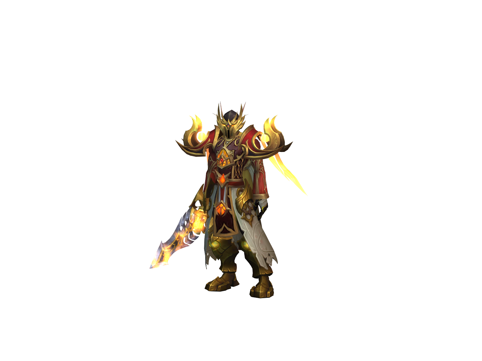 Xaven 3D character render