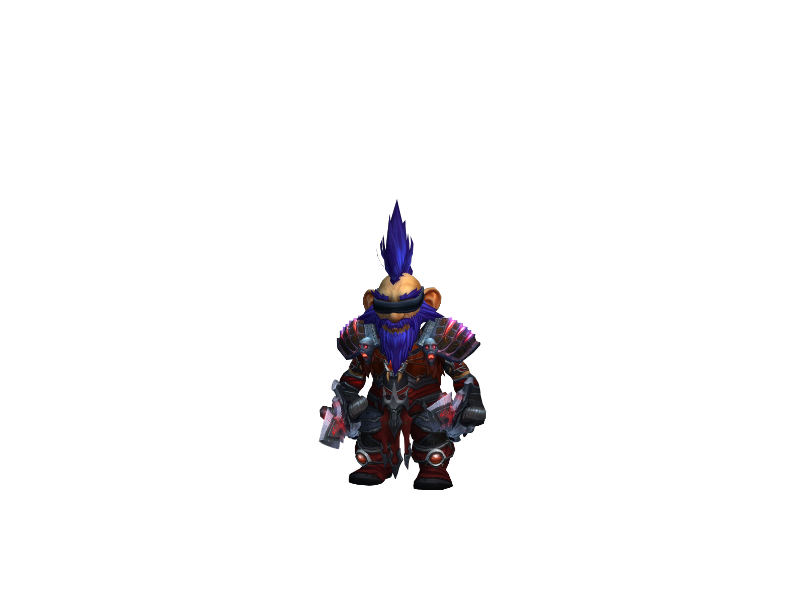 Drgank 3D character render