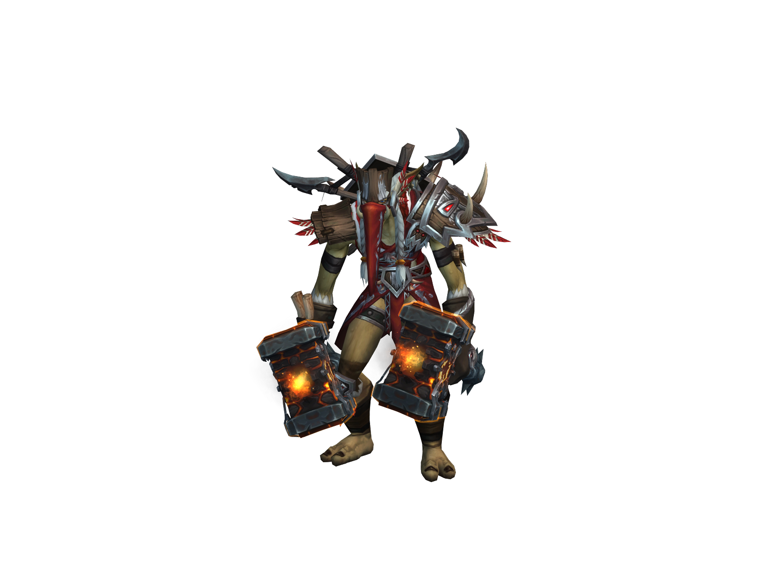 Wwattaffle 3D character render