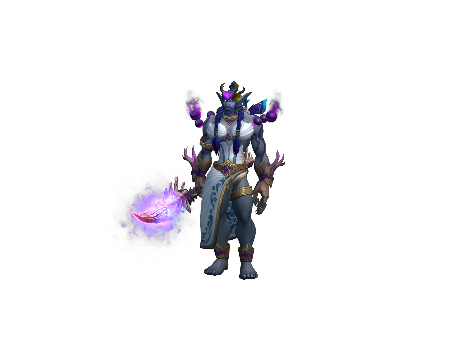 Doomscar 3D character render