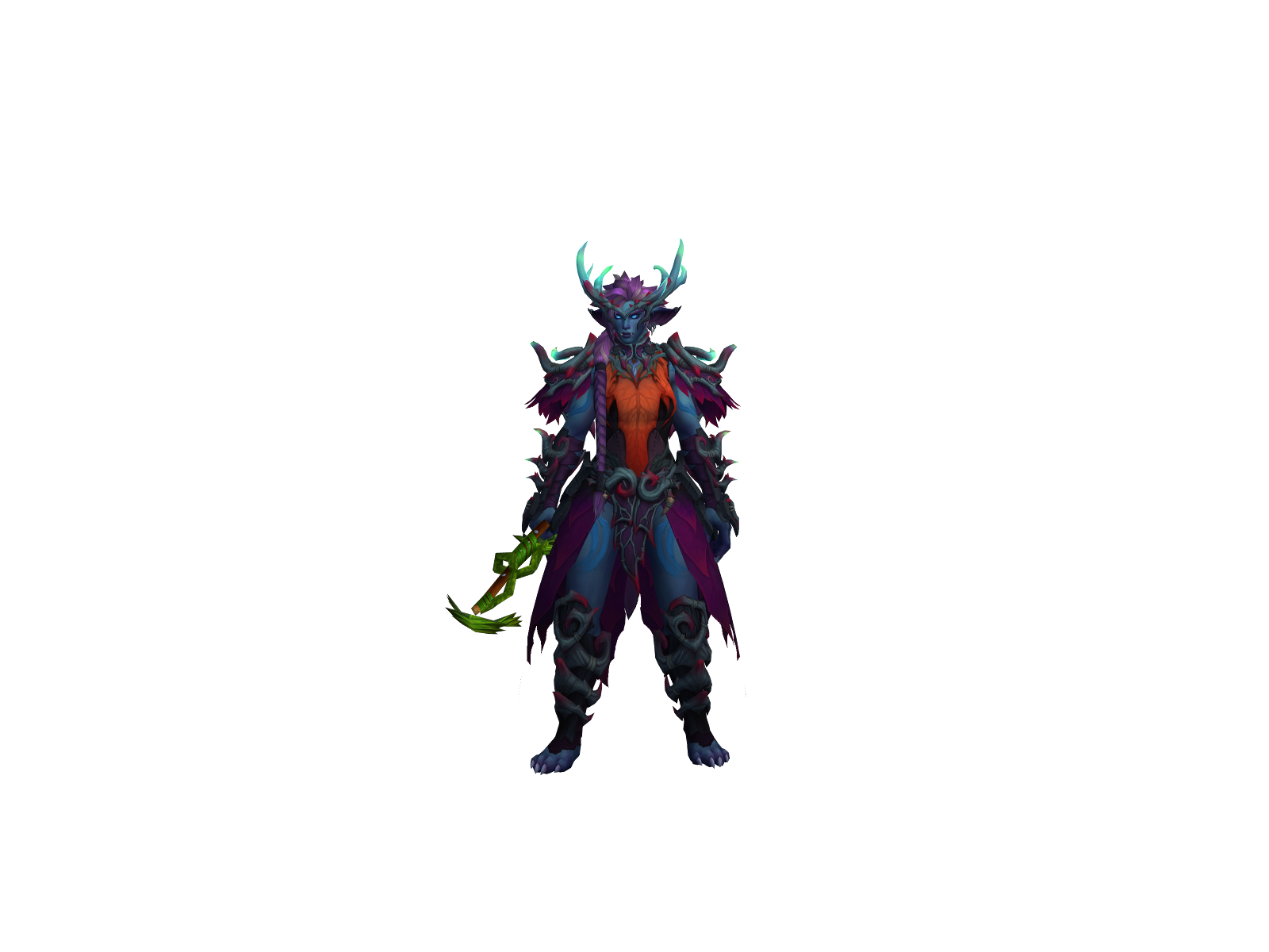 Myrathis 3D character render