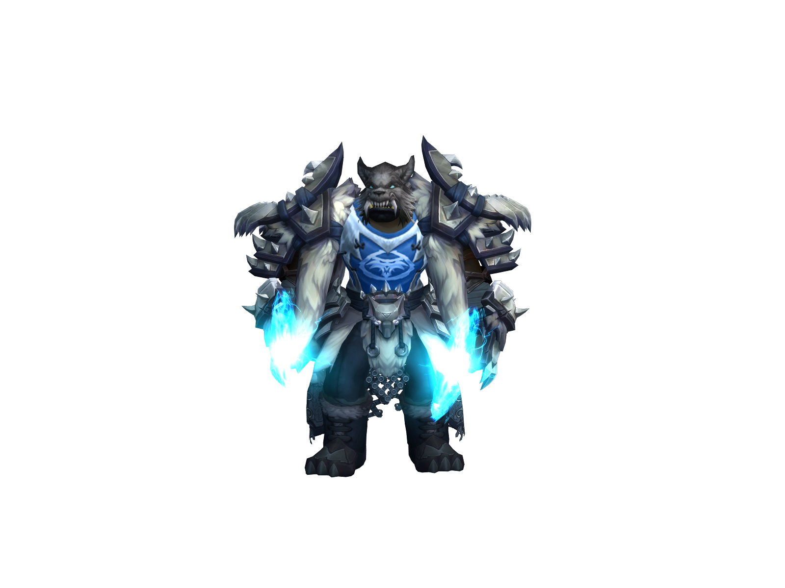 Stormwolf 3D character render