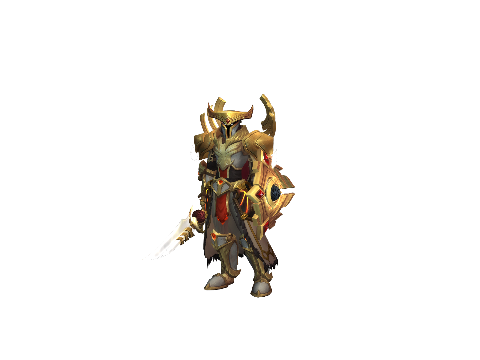 Gladstone 3D character render