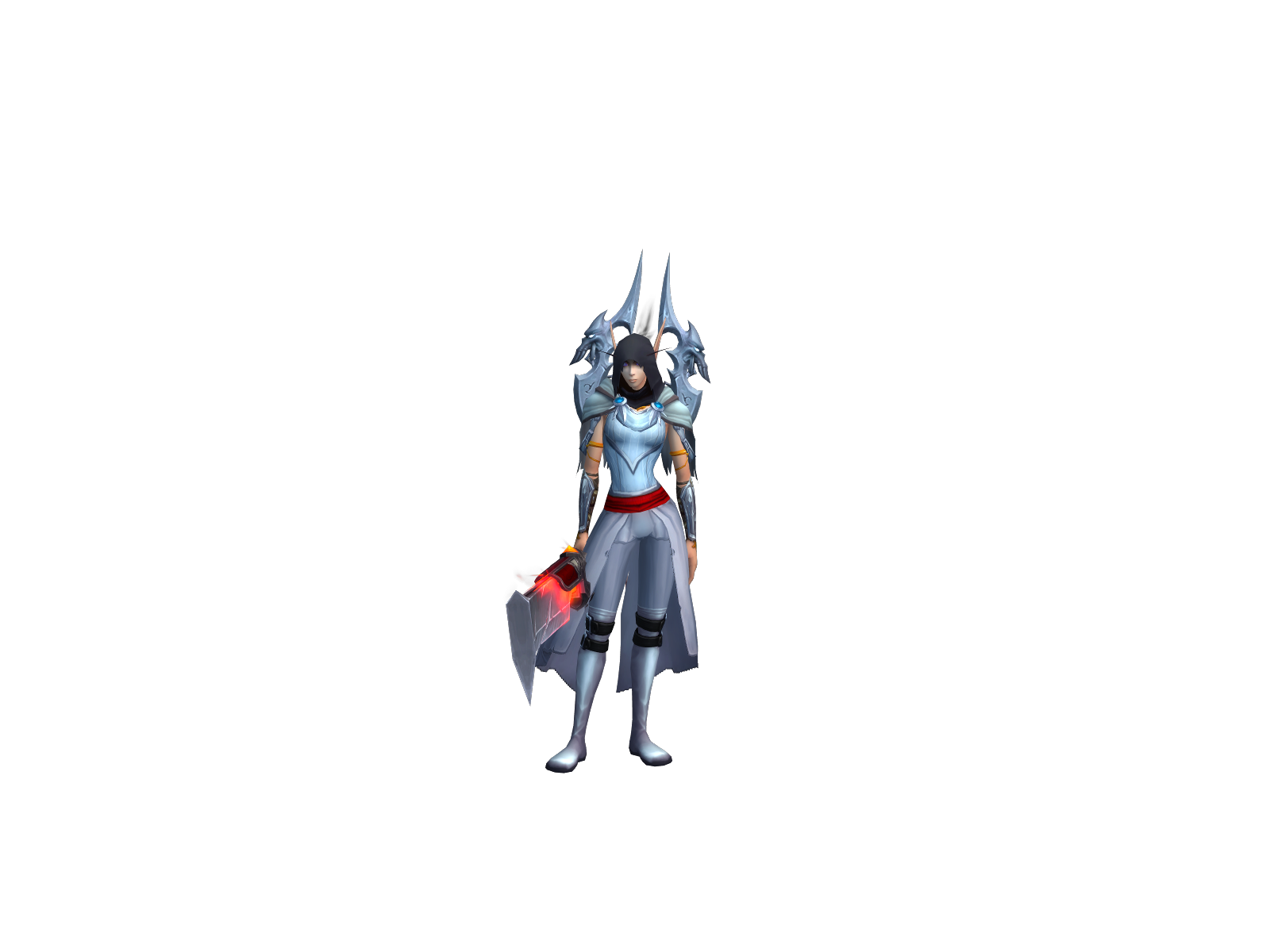 Escobí 3D character render