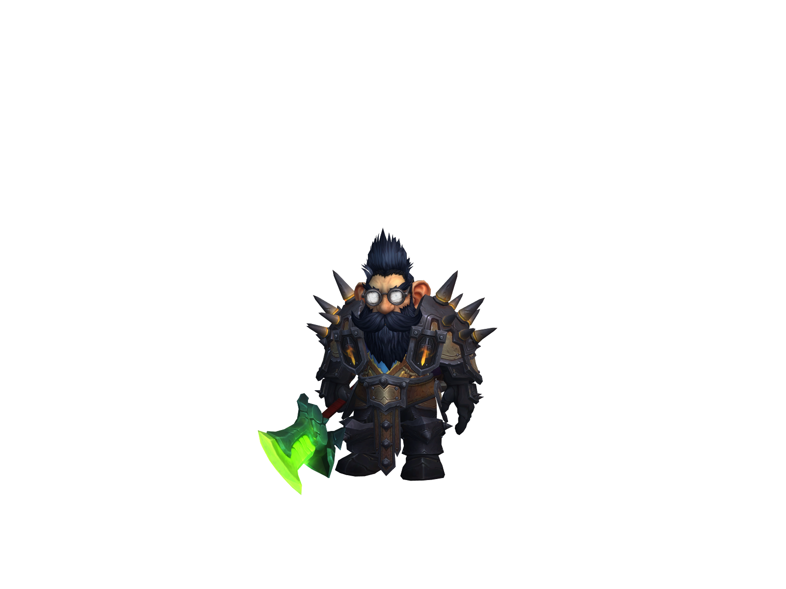 Tormier 3D character render