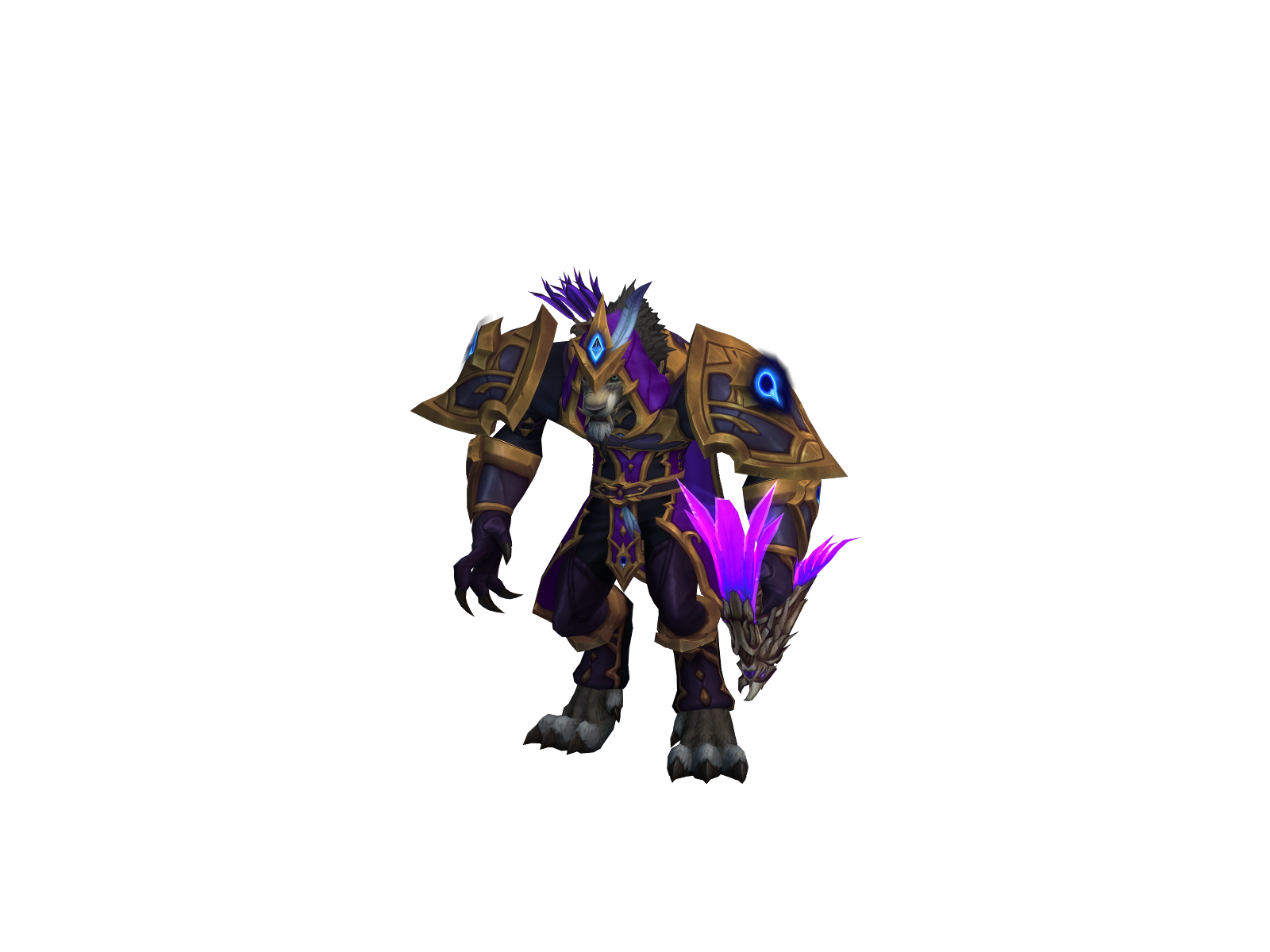 Huukend 3D character render