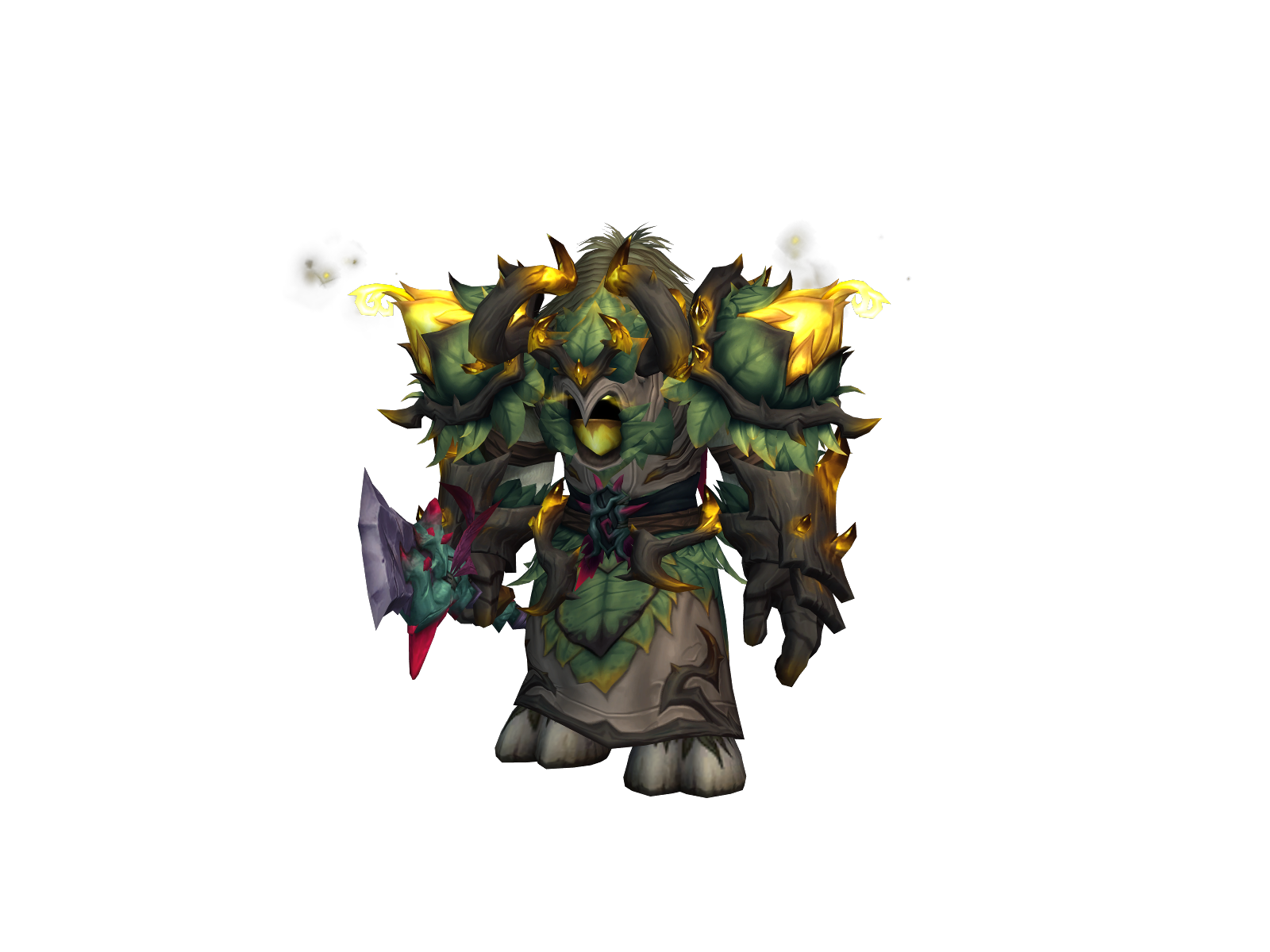 Eldiablol 3D character render
