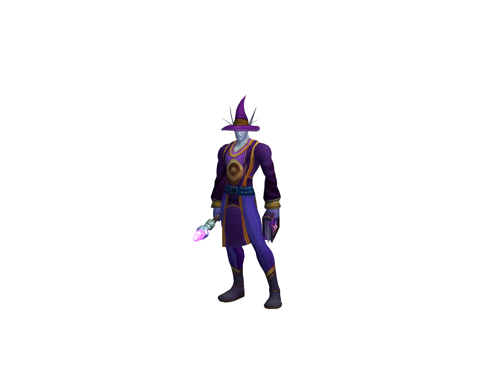 Murlocked 3D character render