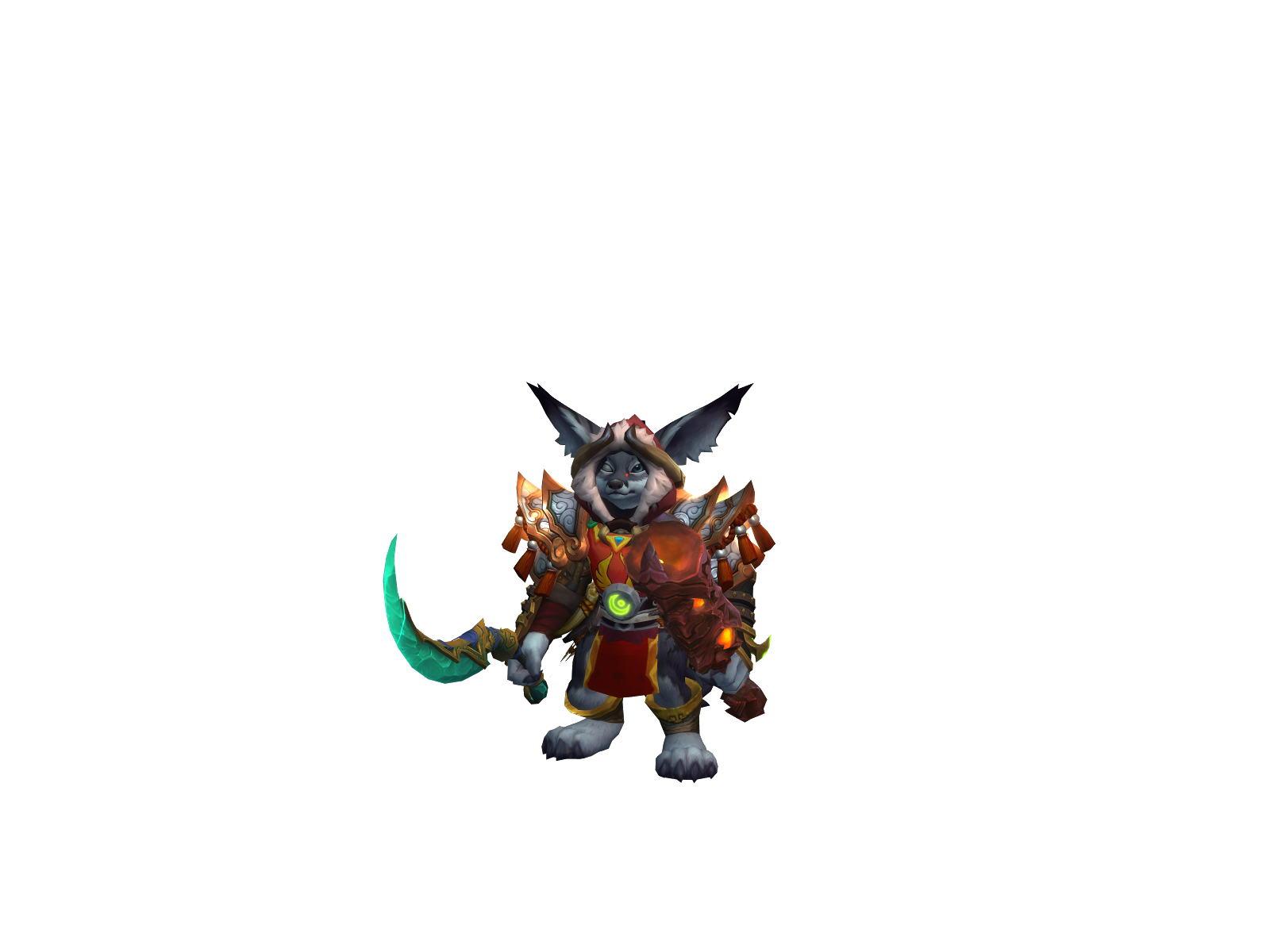 Thegame 3D character render