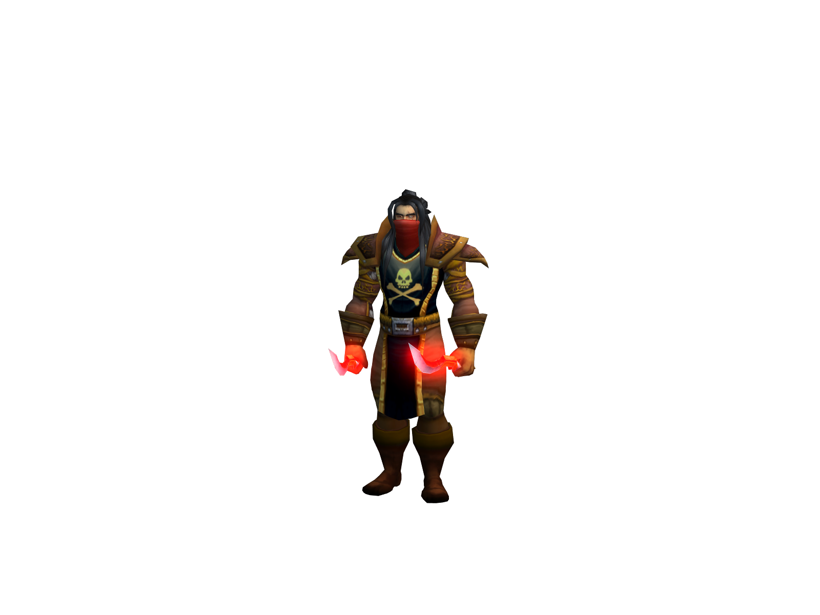 Suppress 3D character render