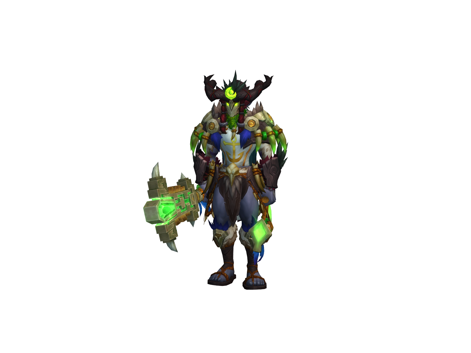 Tenure 3D character render