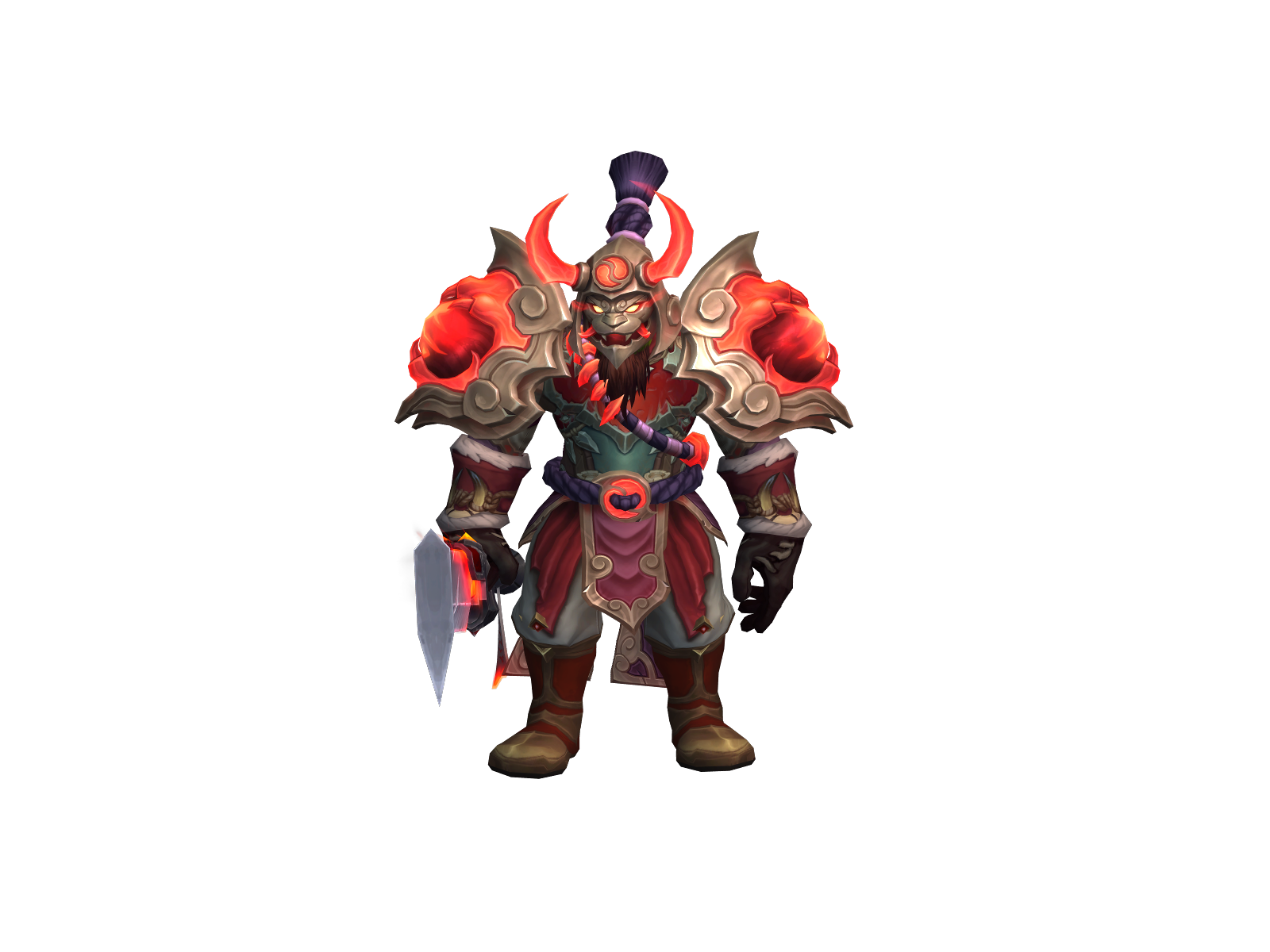 Gandoo 3D character render