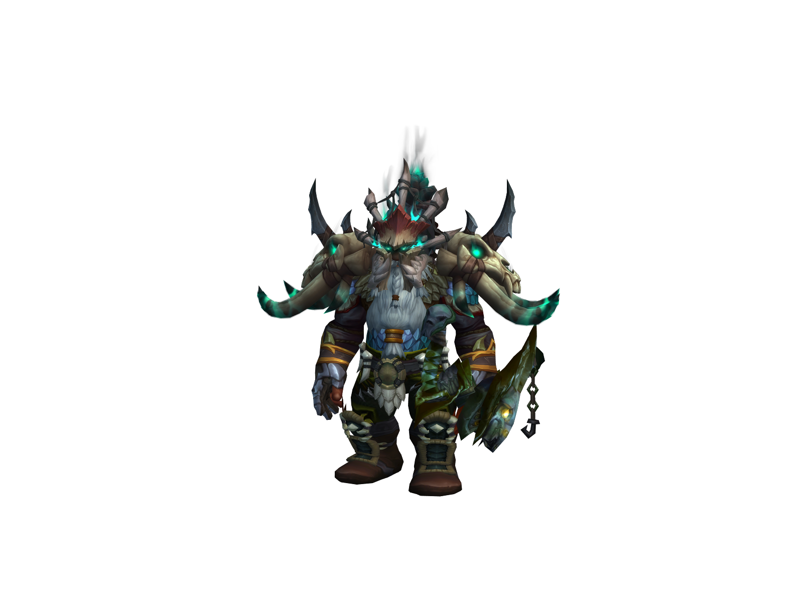 Geddan 3D character render