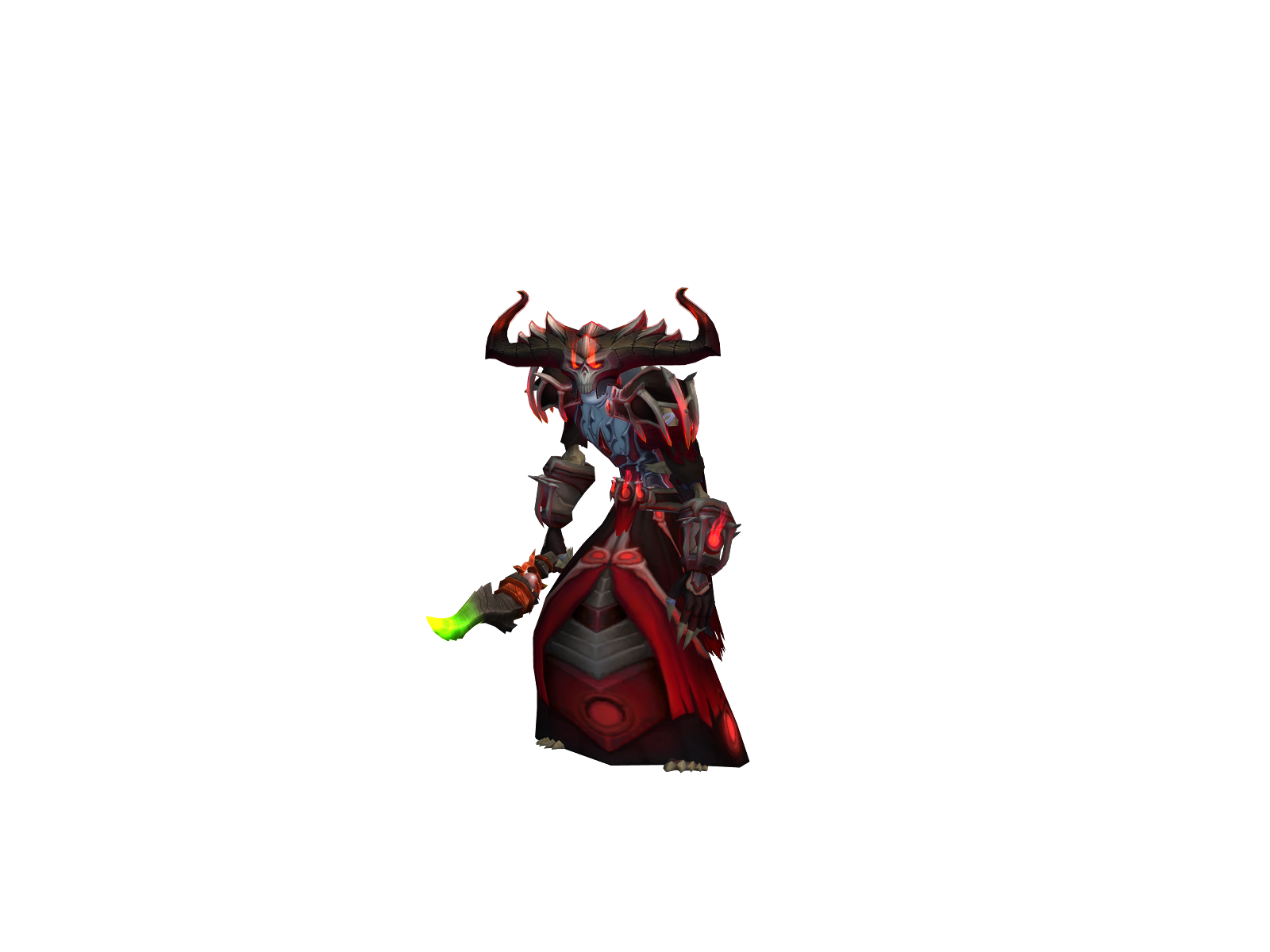 Alerzhulan 3D character render